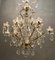 Large Crystal Murano Chandelier, 1950s, Image 1