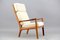 Mid-Century Lounge Chair by Ole Wanscher for Cado, Set of 2, Image 4