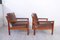 Danish Teak Armchairs, 1960s, Set of 2 2