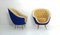 Mid-Century Italian Brass Armchairs from ISA Bergamo, 1950s, Set of 2 9