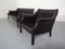 Mid-Century Danish Leather 3-Seater Sofa and Armchair Set by Aage Christiansen for Erhardsen & Andersen, 1960s, Set of 2 28