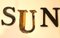Panneaux du Soleil Vintage, France, années 30, Set de 3 1