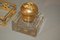 Antique Gilt Bronze and Cut Glass Inkwell, Image 4