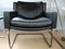 Black Leather Armchair by Robert Haussmann for De Sede, 1957 6