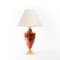 Large Gold Brown Table Lamp from Maison Le Dauphin, 1970s, Image 1