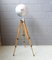 Vintage Industrial German Adjustable Tripod Floor Lamp, 1960s, Image 16