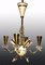 Lustre Vintage en Bronze et Cristal de DLG Gilbert Poillerat, 1940s 16