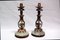 Vintage Wrought Iron Candleholders, 1940s, Set of 2 2