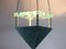 Bronze and Murano Glass Ceiling Lamp from Vistosi, 1987, Image 9