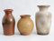 Vases Fat Lava Mid-Century en Céramique de Scheurich, Set de 3 1
