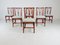 Esszimmerstühle aus Bambus, 1980er, 6er Set 11