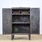 Vintage Industrial Iron Cabinet, 1960s 4
