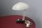 Mid-Century Gray and White Table Lamp, 1950s, Image 2