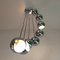 Mid-Century Italian Chrome Cascade Chandelier by Guzzini for Meblo, 1970s 4