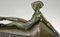 Escultura Art Déco de bronce de Georges Gori para La Pointe Editeur, años 30, Imagen 9