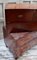 19th Century Mahogany Military Campaign Chest of Drawers 12