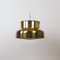 Large Swedish Brass Pendant Lamp by Anders Pehrson for Ateljé Lyktan, 1960s, Image 2