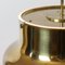 Large Swedish Brass Pendant Lamp by Anders Pehrson for Ateljé Lyktan, 1960s 7