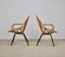 Mid-Century Rattan Lounge Chairs by Rohé Noordwolde, 1960s, Set of 2 3