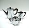 Model Ottagonale Coffee or Tea Service from Alessi, 1940s, Set of 4, Image 2