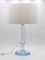 Mid-Century Crystal Model Palace Table Lamp by Michael Bang for Holmegaard 2