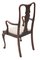 Antique Queen Anne Style Mahogany Dining Chairs, Set of 8 4