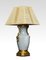 Lámpara de mesa francesa de bronce dorado, Imagen 1