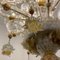 Vintage Baroque Style Gold and Murano Glass Chandelier, 1930s, Image 9