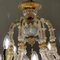 Vintage Baroque Style Gold and Murano Glass Chandelier, 1930s 17