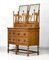 Antique Arts & Crafts Golden Oak Dressing Table 1