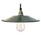 Mid-Century Dutch Industrial Enamel Pendant Lamp 1