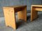 Hocker aus Kiefernholz von Charlotte Perriand, 1950er, 2er Set 3