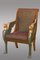 Empire French Armchairs and Settee Set 8