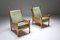 Oak Throne Lounge Chairs, 1950s, Set of 2, Image 2