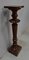 Antique Lous XVI Style Walnut Column, 1900s, Image 2