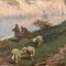 Antike Landschaftsmalerei von Godchaux Emile 2