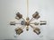 Mid-Century Sputnik Chandelier, 1960s 10