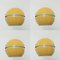 Mid-Century Danish Pendant Lamps, 1969, Set of 5 7