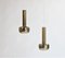 Mid-Century Danish Brass Pendant Lamps by Vilhelm Lauritzen for Louis Poulsen, Set of 2, Image 1