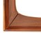 Italian Teak Mirror, 1960s, Image 10