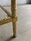 French Brass, Faux Bamboo & Smoked Glass Coffee Table, 1960s 8