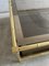 French Brass, Faux Bamboo & Smoked Glass Coffee Table, 1960s 10