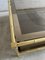 French Brass, Faux Bamboo & Smoked Glass Coffee Table, 1960s, Image 10