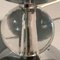 Lámpara de mesa húngara Bauhaus de latón chapado en níquel, años 30, Imagen 13