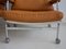 Brown Leather Model Karin Lounge Chairs by Bruno Mathsson for Dux, 1970s, Set of 2 10