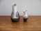 Enameled Earthenware Jug and Vase Set from Gilbert Valentin, 1950s, Set of 2 2