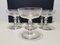 Antique Crystal Champagne Glasses from Baccarat, Set of 7 1