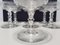 Antike Champagnergläser aus Kristallglas von Baccarat, 7er Set 7