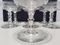 Antique Crystal Champagne Glasses from Baccarat, Set of 7 7