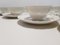 Porcelain Cups by Marcel Chaufriasse, 1960s, Set of 20 3